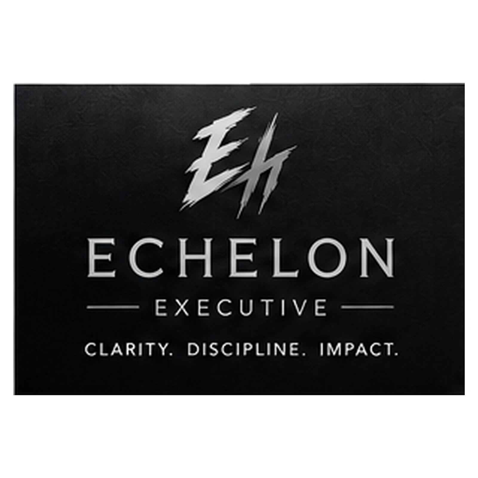 Echelon Executive charcoal brand treatment